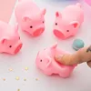 1/3/6/10pcs Pink Cartoon Pig Decompression Venting Toys Stress Relief Toys Button Gift For Children Release Stress 1