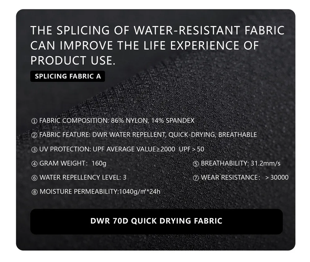 Reindee Lusion 24ss Quick drying ice feel material t-shirt side pockets elastic uv proterction fabric techwear gorpcore