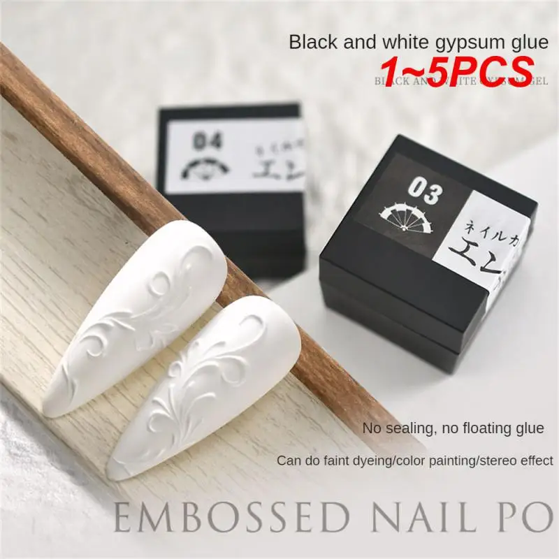 

Гель для рисования с гравировкой ногтей, 1-5 шт.