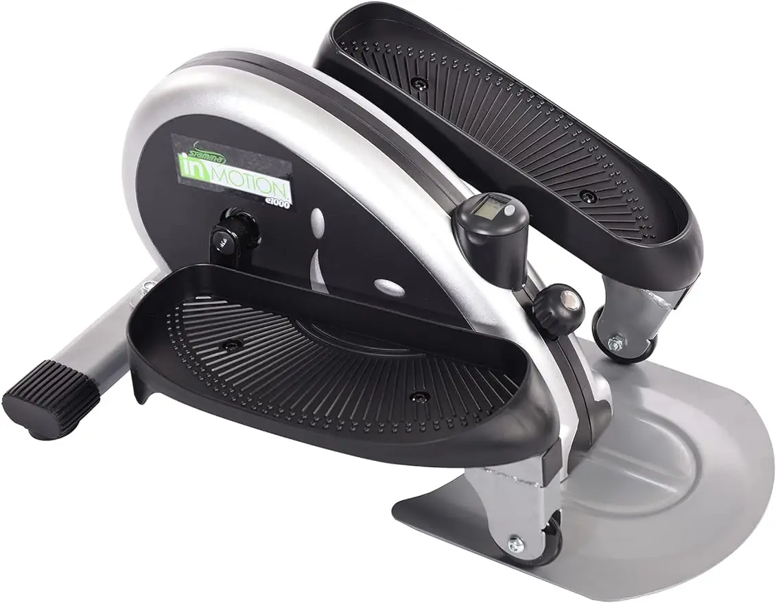 

Inmotion E1000 Compact Strider - Seated Elliptical with Smart Workout App - Foot Pedal Exerciser