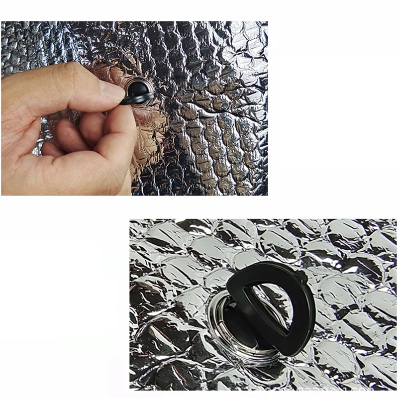 Windshield Sunshade Car Sunshade Windshield Sun Shade Car Windshield Sunshade UV Protection Retractable Shade Sun Protector Windshield Visor Cover Auto Curtain Sunshades Accessories