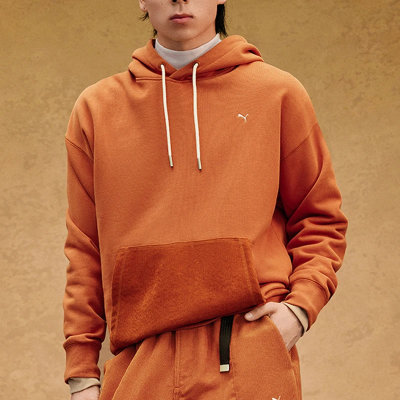 푸마 남성 여성 MMQ HOODY 루즈 캐주얼 후드 스웨트셔츠 623053-41