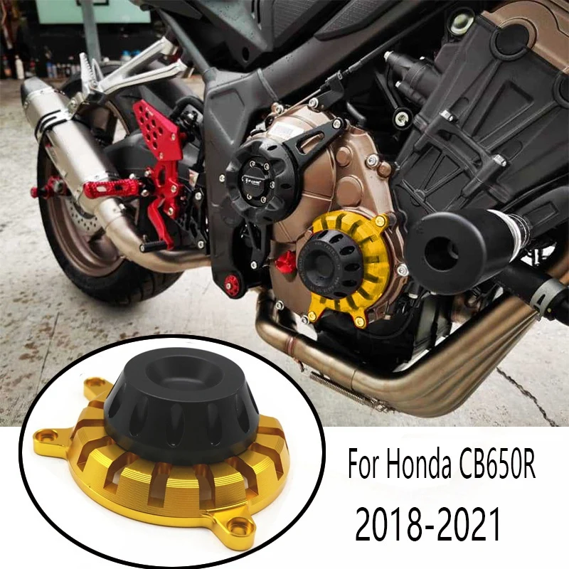 

Украшение двигателя мотоцикла, крышка вала двигателя, проекционная Защитная крышка двигателя для Honda CB650R CBR650R CB650F 2018-2021