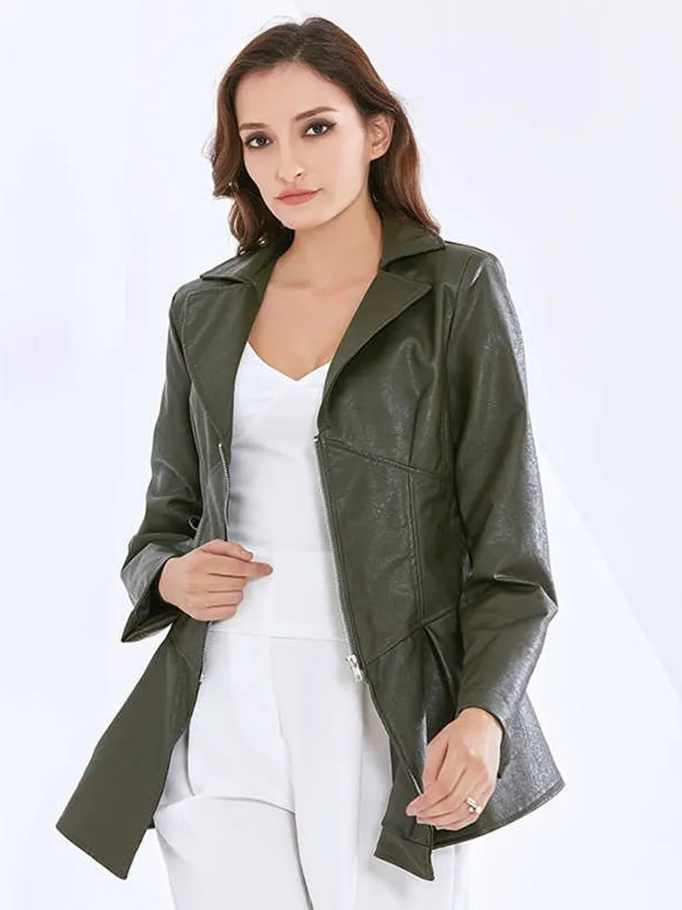 Рисунок 5 - Женская кожаная туника с отложным