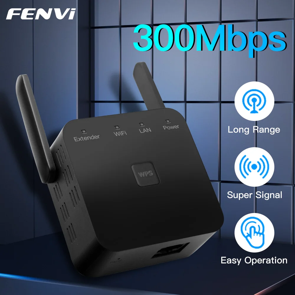 Ripetitore Wifi Wireless Amplificatore Extender Wi-Fi Da 300Mbps 2 Antenna 802.11N Ripetitore Di Rete Amplificatore Ripetitore Wi Fi Reapeter