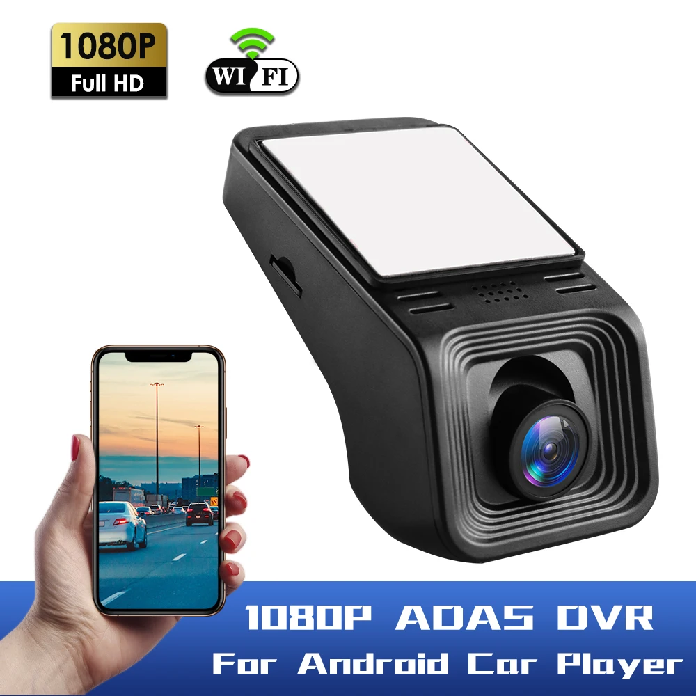 Per Android Multimedia Player Adas Gps Camera Car Dvr Hd 1080P Usb Front Camera Digital Auto Videoregistratore Visione Notturna