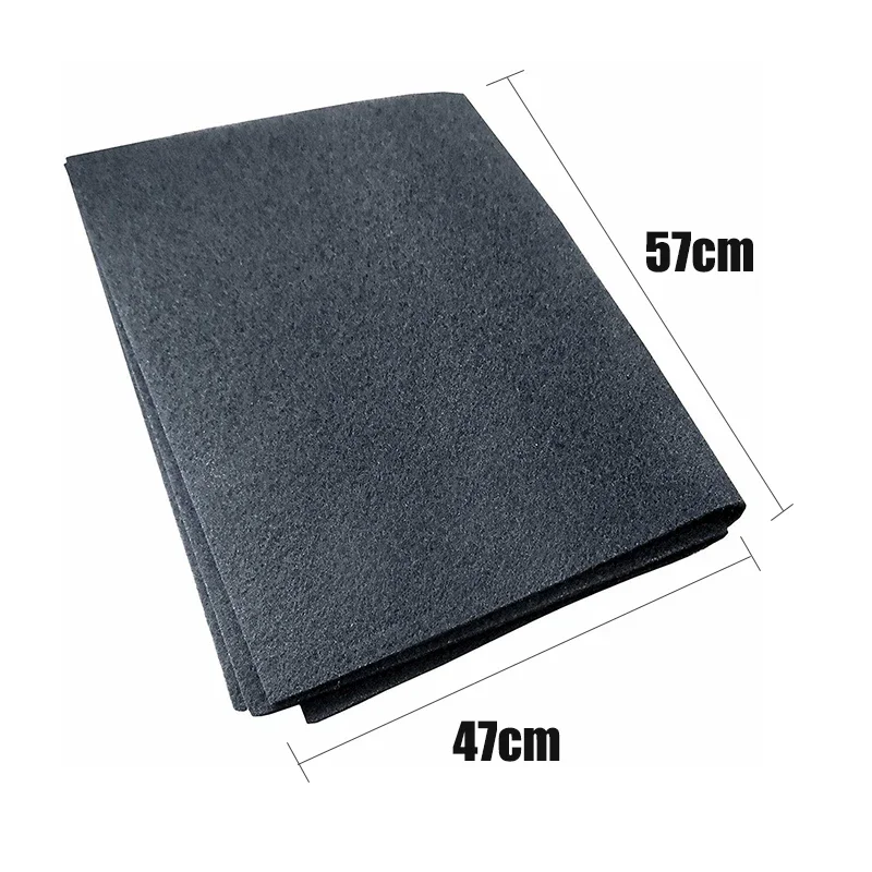 Cooker Hood Filter 5pcs/set Cooker Hood Extractor Fibrous Activated Carbon Filter Cotton For Smoke Exhaust Ventilator Home Kitchen Range Hood