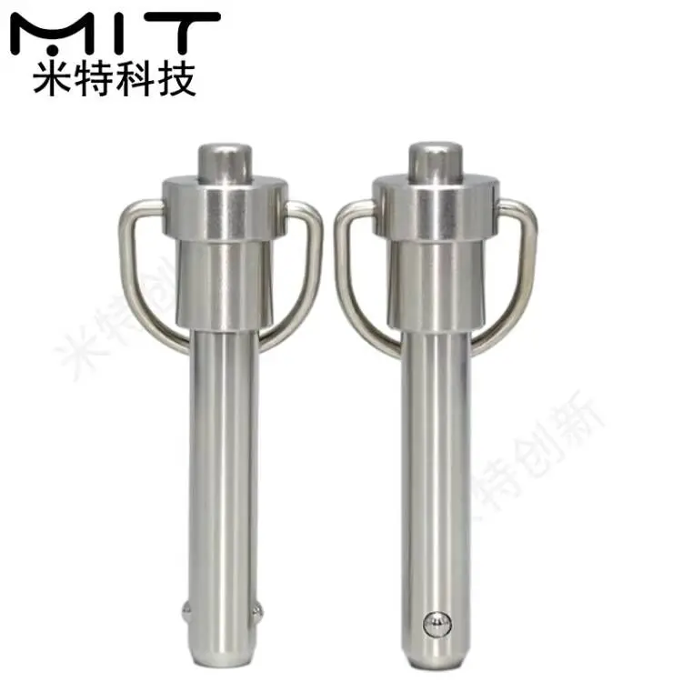 1pcs factory outlet YXCF 4/6/8/10/12/16/20Self-Locking Ball Lock Pins Boat Quick Release Pin Bass Button Type Pinsdia pins