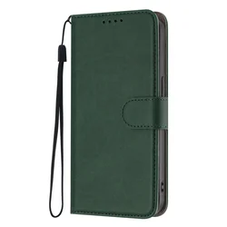 Genuine Leather Flip Case with Magnetic Wallet and Stand Cover - Elegant and Functional Design - Galaxy A54 5G (Dark green (yxin - CS))