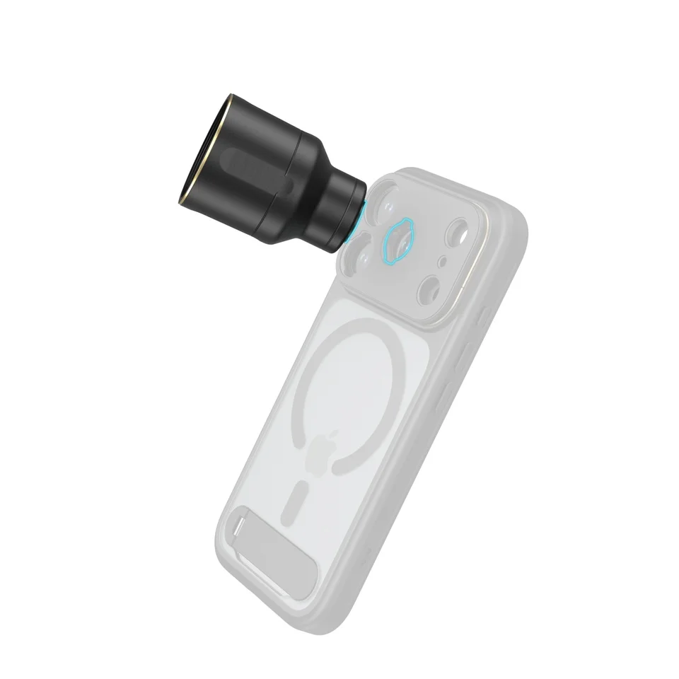 SmallRig 2 × 확대 망원 렌즈 스마트 폰 망원 렌즈 (4x / 5x) T-마운트 4K 광학 렌즈 아이폰 17 프로 맥스
