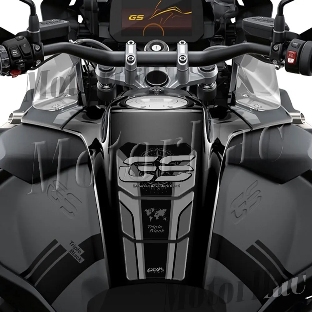 3D Tank Pad Stickers Gas Tank Protection Decals For R1250GS Adventure -23 R1200GS Adv LC 2014-19 motorcycle rim sticker motorcycle sticker