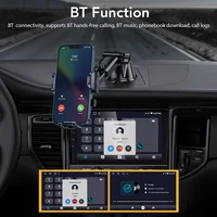 Autoradio GEARELEC 2DIN Android 14 9 pouces Lecteur multimédia de voiture Android Auto Carplay GPS universel Audio Stéréo FM WIFI BT Écran tactile HD 2