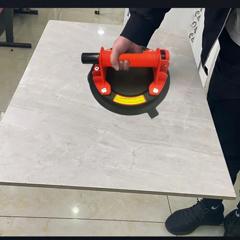 New 8 inch Vacuum Suction Cup 220kg Bearing Capacity Heavy Duty Vacuum Lifter for Granite Glass Lifting Strong suction cup