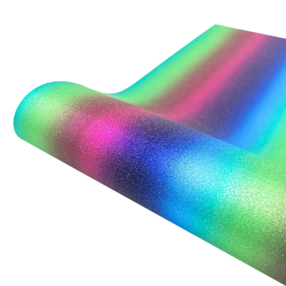 Vibrant Sparkle Rainbow Plaid Adhesive Vinyl Sheet Set – 26 Assorted Colors for Creative DIY Projects