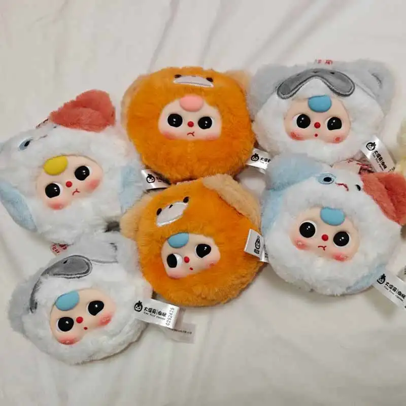 Babythree A Tiny Tot Animal Mini Head Plush Blind Box Series