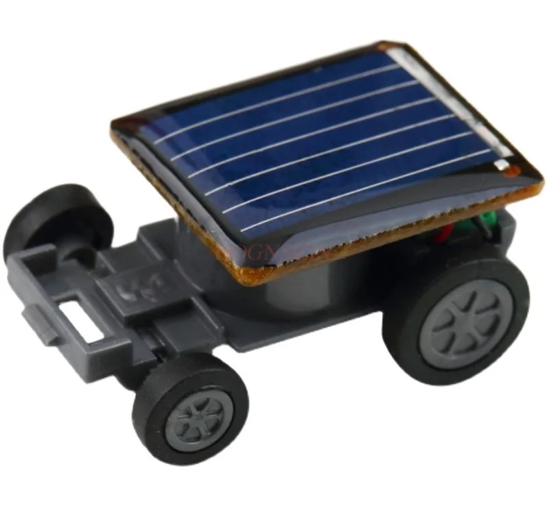 Physics Solar Power Mini Toy Car Cool Racer Popular Funny Electric Kids Toys Gadget Gift
