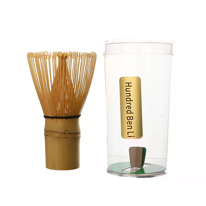 Eco-Friendly Bamboo Matcha Whisk - Reusable & Dishwasher Safe Stirrer