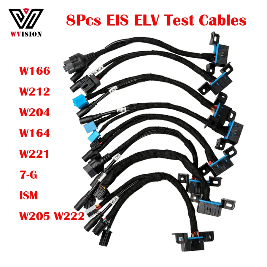 8-шт-тестовые-кабели-eis-elv-w204-w212-w221-w164-w166-w205-w222-для-mer-cedes-работает-с-vvdi-mb-bga-cgdi-prog-mb