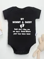 Vielseitige Baby-Body mit Textdruck