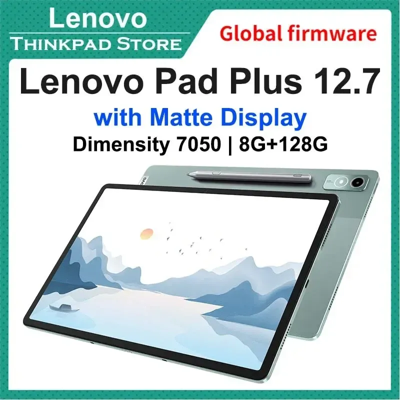  Global Rom Lenovo Xiaoxin Pad Plus 12.7 inch with Matte Display Natural Light Anti-glare Large Comfortable Visual Tab P12 12.7" 