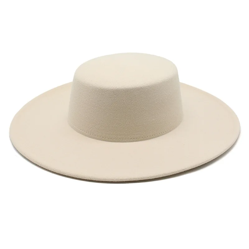 Bowler hat Women's cap hats for men fedoras fashion fedoras felt panama chapel beach elegant Wedding picture hat fascinator fashion hat