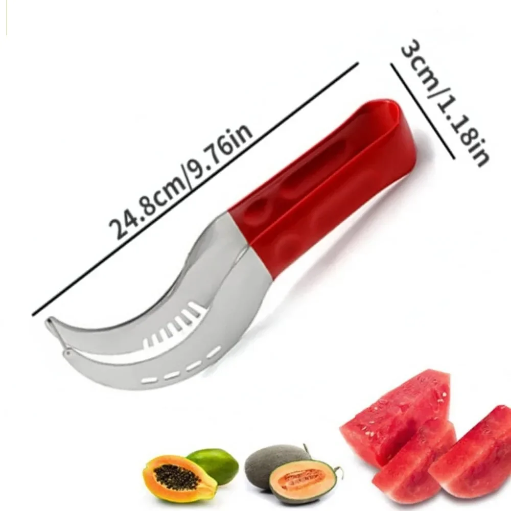 Multifunctional Watermelon Melon Cutter Stainless Slicer Watermelon Cutter Tool Slicer Cutters For Fruit Knife Kitchen Gadgets fruit slicer fruit knife food slicer