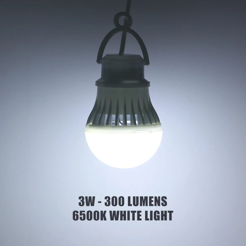 3/5/7W USB Lamp Bulb 5V Portable Camping Lantern Lamp LED USB Power Reading Book Light led light For Outdoor Camping Tent Lighting