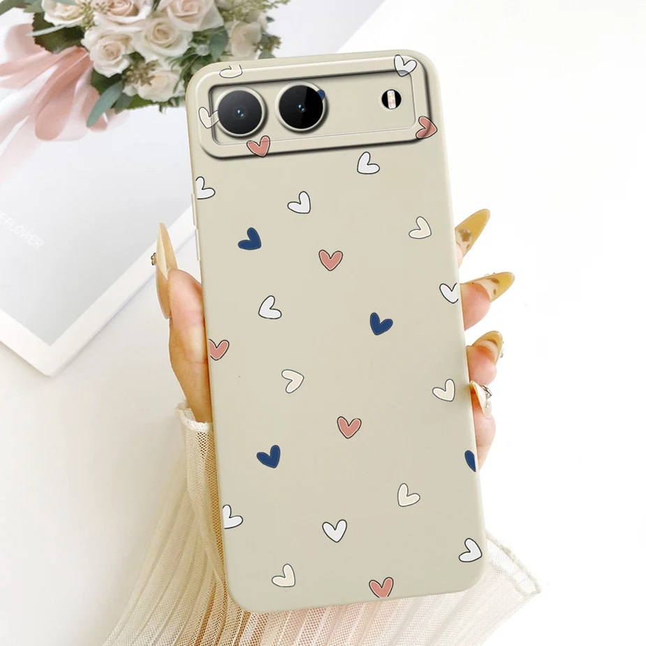 Sunflower Artistic Soft TPU Phone Case - Pretty Girl Design