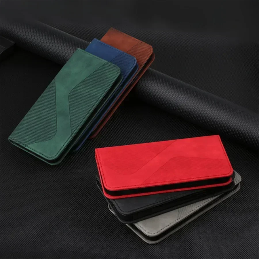 Realme 12 11 10 9 Pro Plus 8 5G 4G Luxury Case For OPPO Realme12 Leather Flip Book Funda Realme 7 Pro 9i 9 i 12+ Cover HXSXQC 6