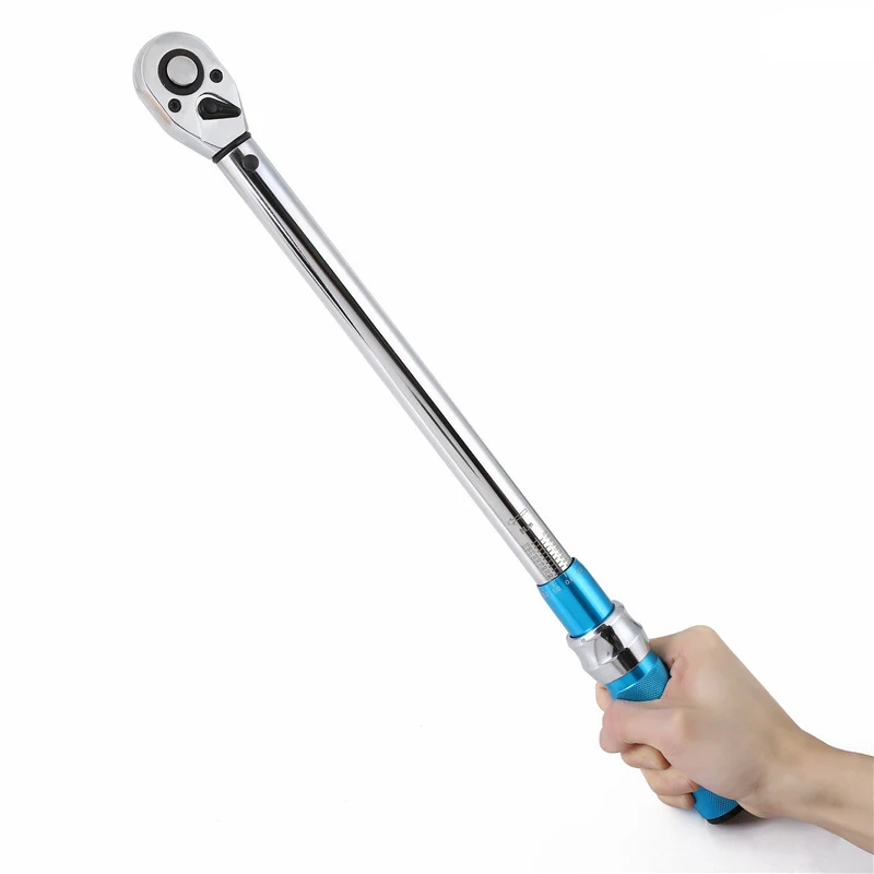Ajustável Torque Key Wrench Tool, Two-Way Precise