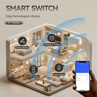 BSEED Zigbee Touch Switch Glass 1/2/3/4Gang Smart Wall Light Switch Touch Screen Backlight Control Aleax Smart Life App E Series - Image 2