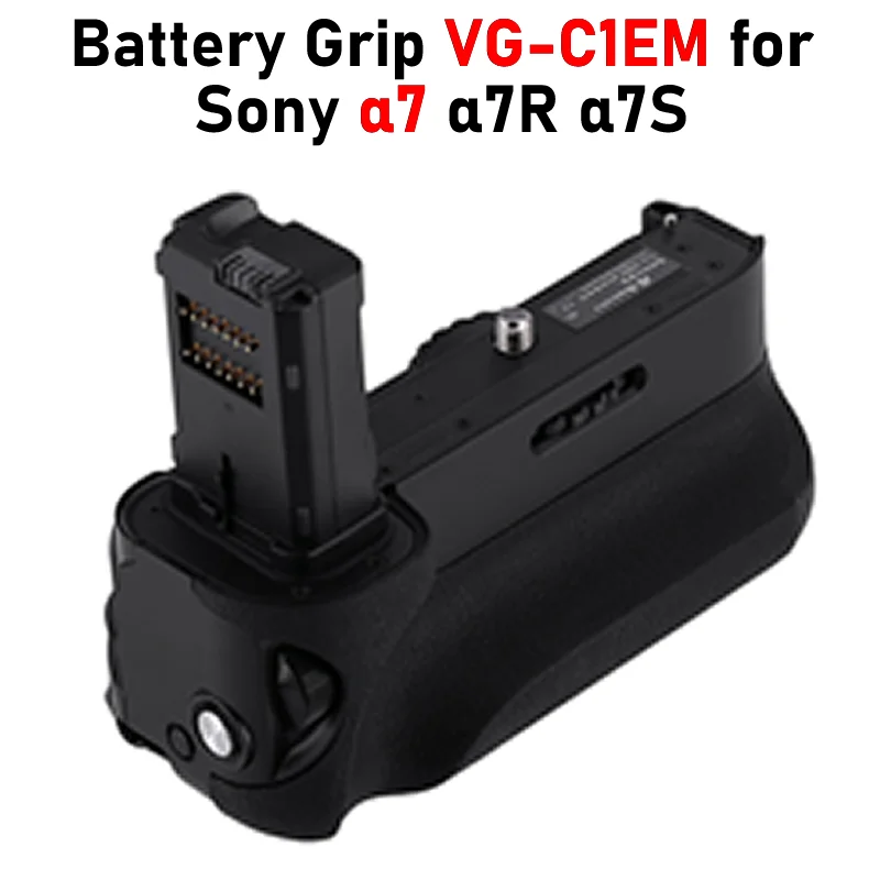 A7 Battery Grip VG-C1EM Vertical Grip for Iconic Brand A7 Alpha 7 ILCE-7 Vertical Battery Grip
