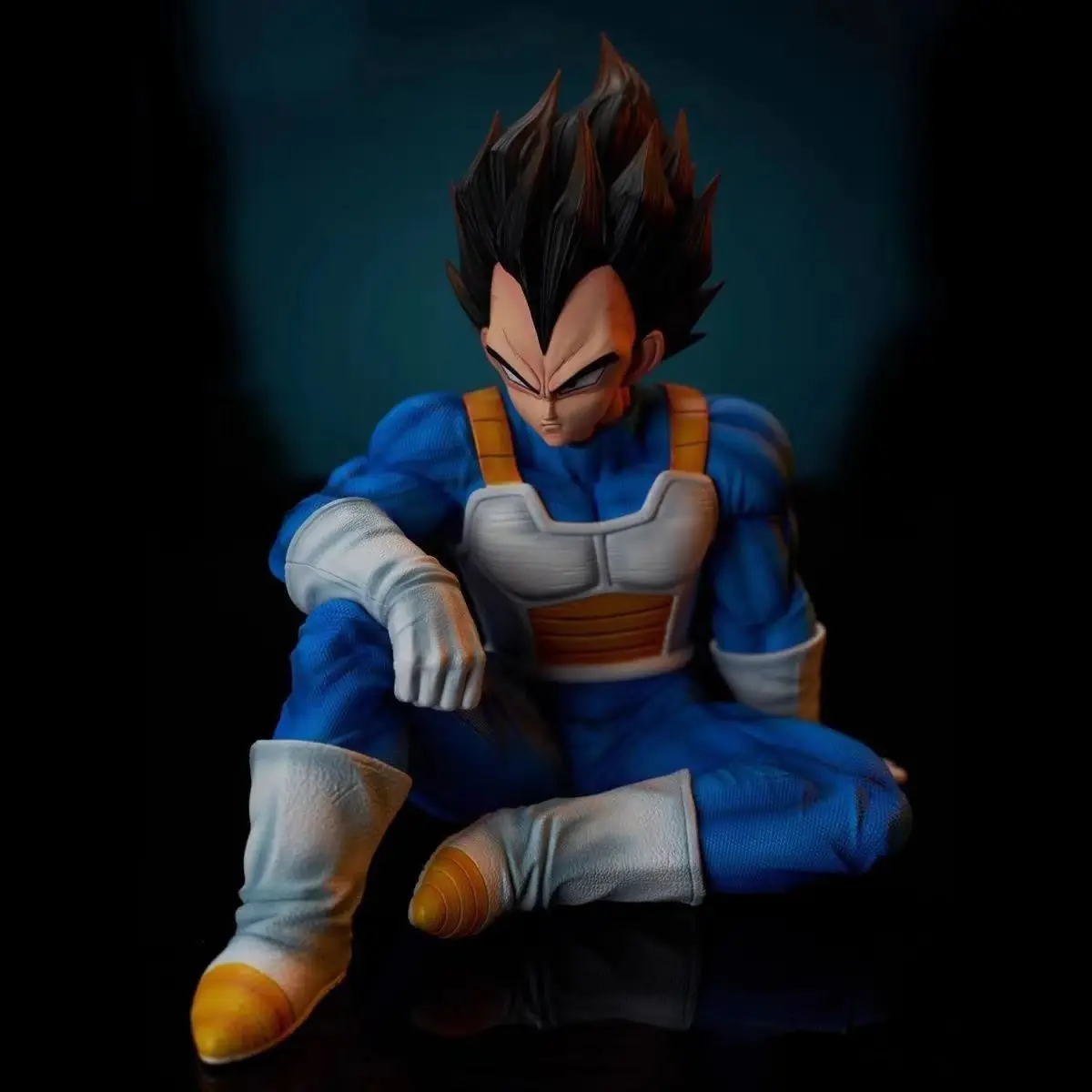 Dragon Ball Figures Dragon Fruit Vegeta Action Figures Posizione Seduta Spacesuit Super Saiyan Anime 16Cm Giocattoli In Pvc
