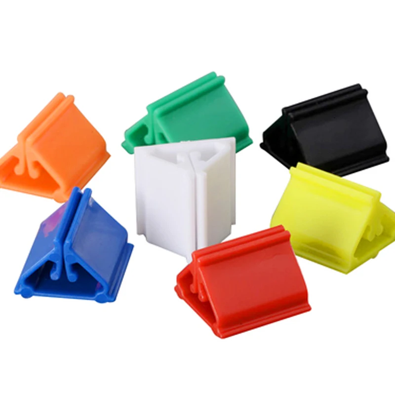 

10PCS Black Game Card Stands Board Game Pieces Plastic CardS Base Stand for Paper Card Children Cards Stand Game Accessories