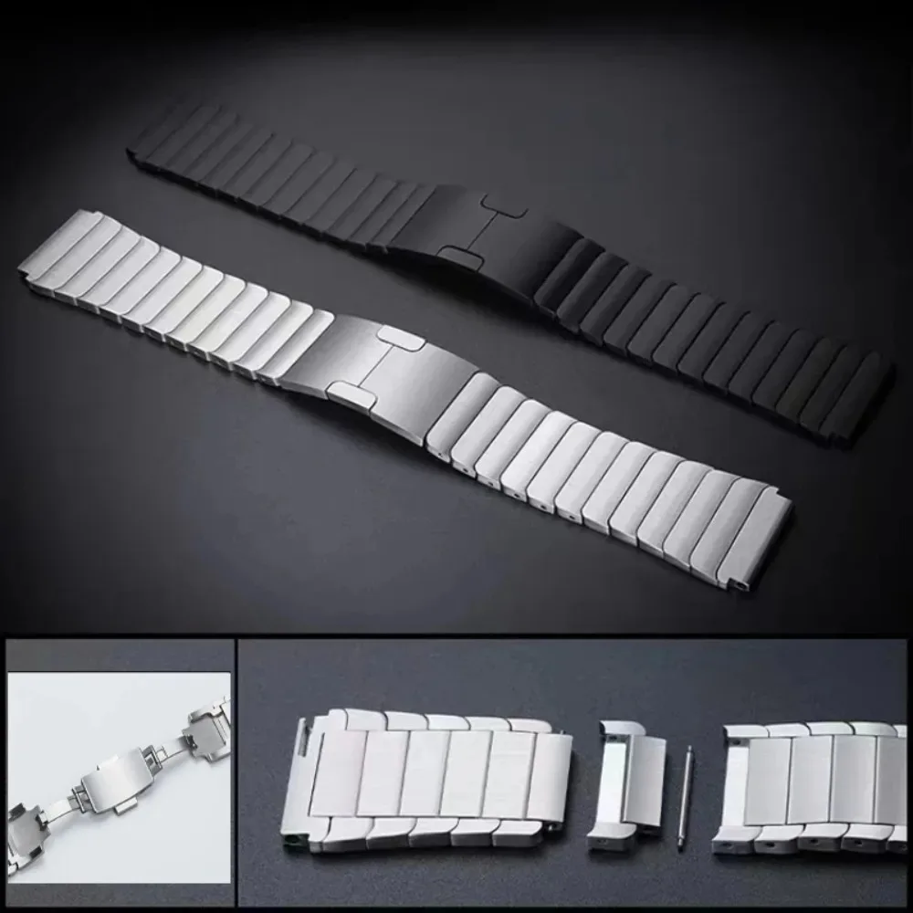 Premium 22mm Metal Strap - Comfortable Wristband Bracelet