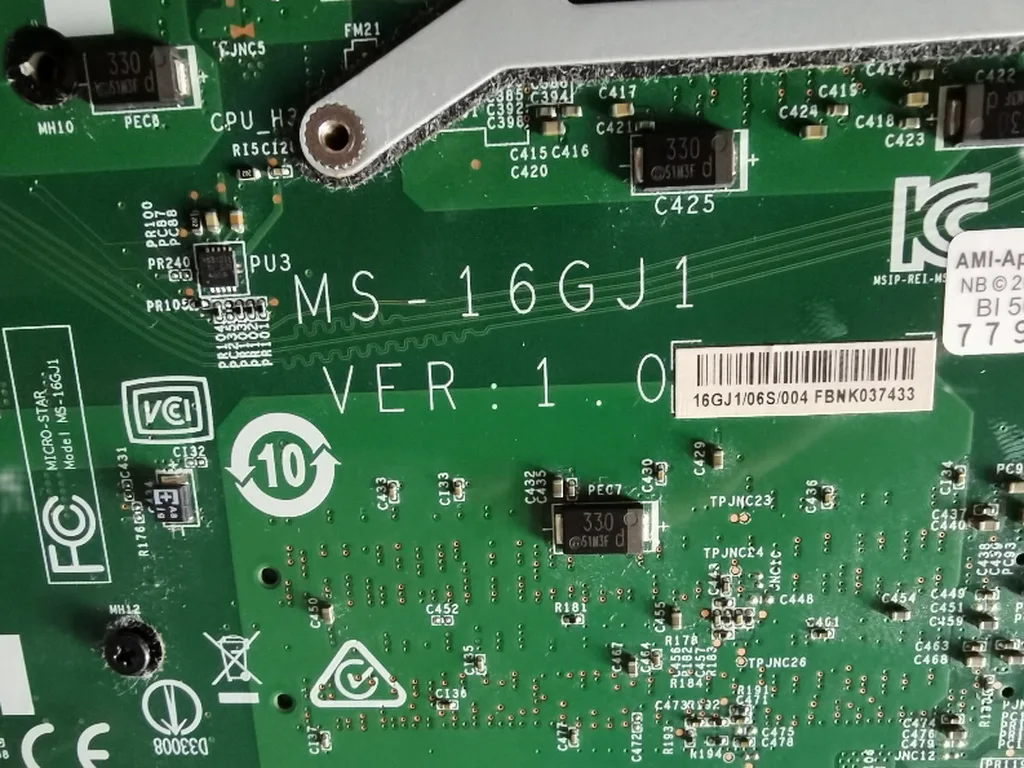 Msi I7 6700 Motherboard Compatibility Laptop Motherboards