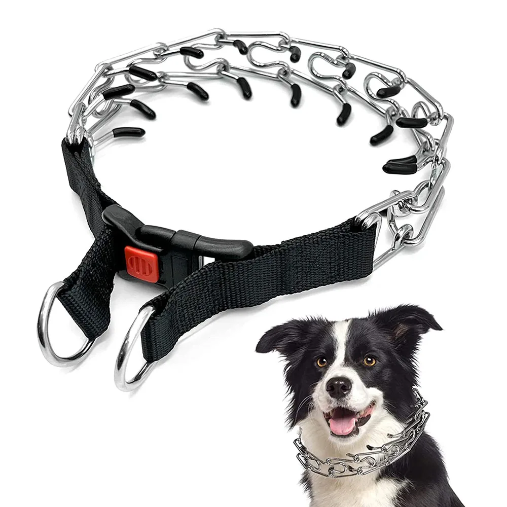 StrongDogProngCollarforDogsAdjustableDetachableDogTraining