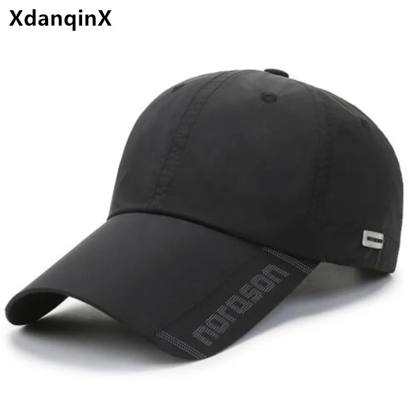 

XdanqinX Men Women Summer Ultra-thin Breathable Baseball Caps Snapback Cap Anti-UV Casual Couples Travel Sports Hat Fishing Hats