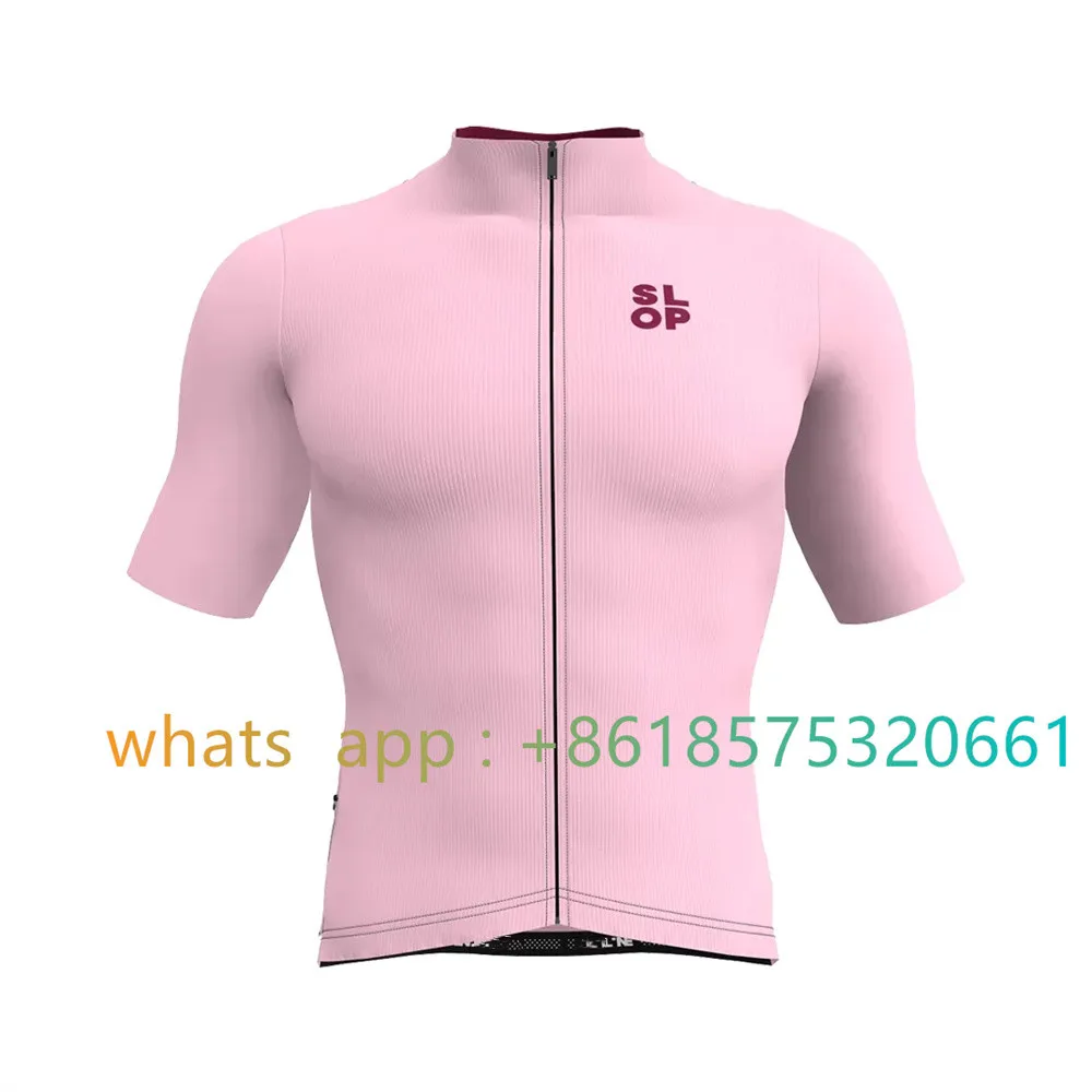 Slopline Men's Cycling Jersey Summer MTB Bicycle Clothing Maillot Breathable Quick Dry Jersey Ciclismo Triathlon SweatShirt