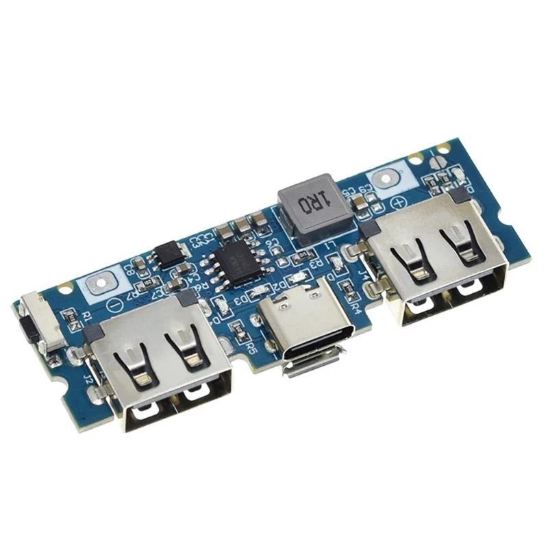 

Type-C Dual Usb Charging Power Board Booster Module 2.4 A Mobile Power DIY Mainboard 5V