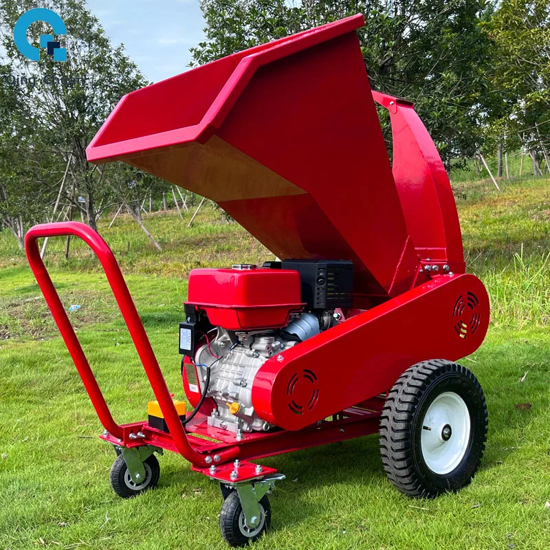 Branch shredder small household orchard branch crusher garden greening leaf  branch crusher 6