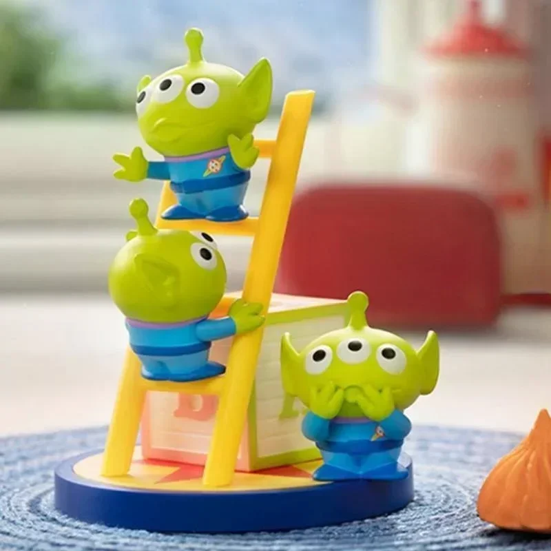 Disney Anime Toy Story Figure Large Ladder Series Woody Buzz Lightyear Bo Peep Jessie Action Figurine Giocattoli Da Collezione In Pvc