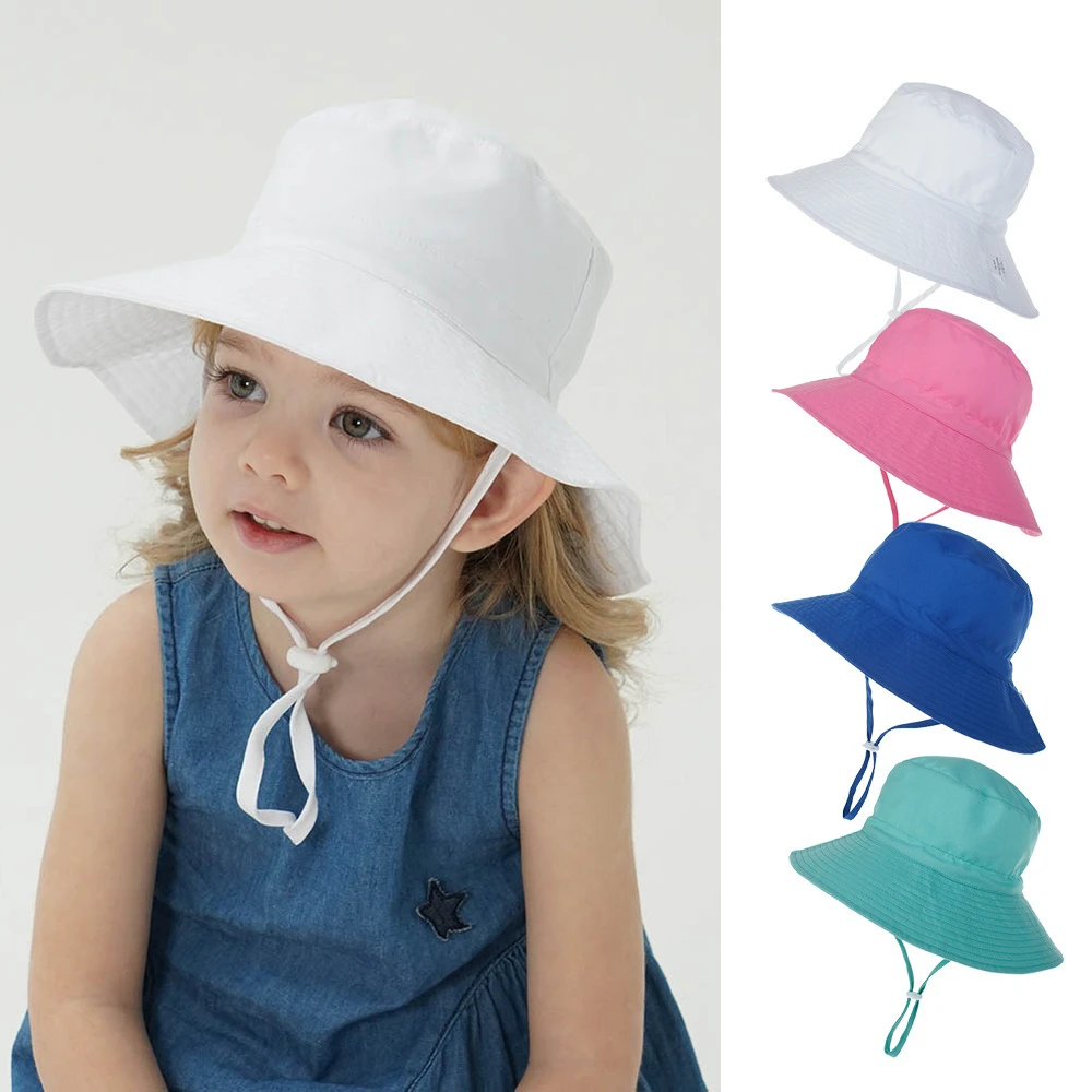 New Summer Baby Sun Hat Boys Cap Children Unisex Beach Hats Cartoon Infant Caps UV Protection Kids Hats Baby Accessories baby accessories clipart