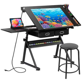 Adjustable Artist Drafting Desk 1