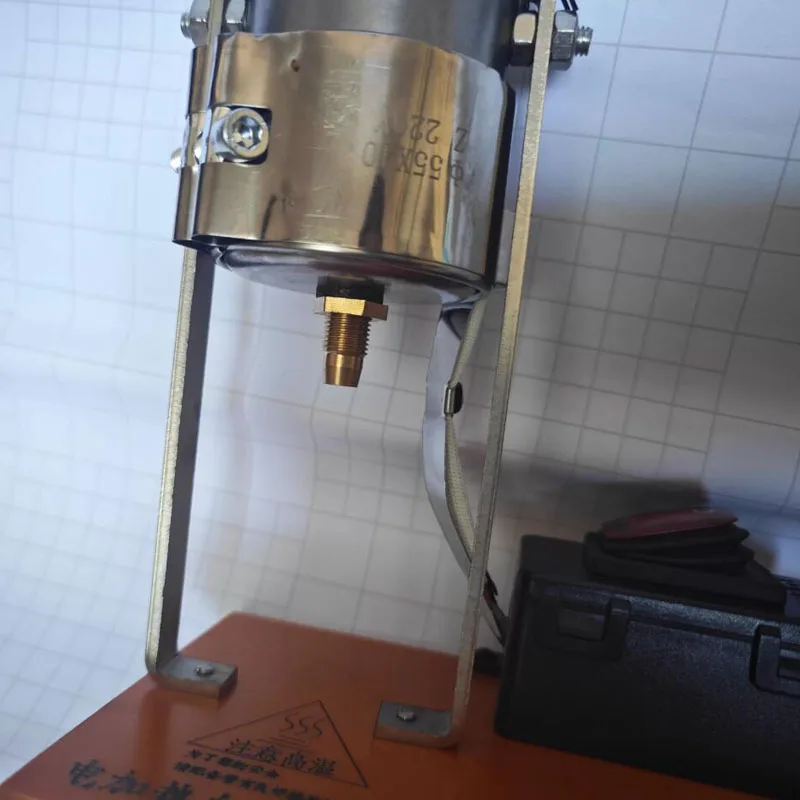 220V Casting Lead Furnace, Lure Sinker Mold Automatic Feeding Tin Furnace, Lever-Type Lead Furnace