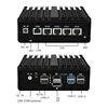 12th Gen Intel N100 Mini PC Firewall Router 4 LAN i226-V 2.5G N6000 N5105 J4125 NVMe Fanless Mini Computer Proxmox pfSense Box 3