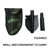 1PC Engineer Shovel Military Shovel Outdoor Multifunctional Folding Military Shovel Vehicle Camping Fishing Shovel Pickaxe 2