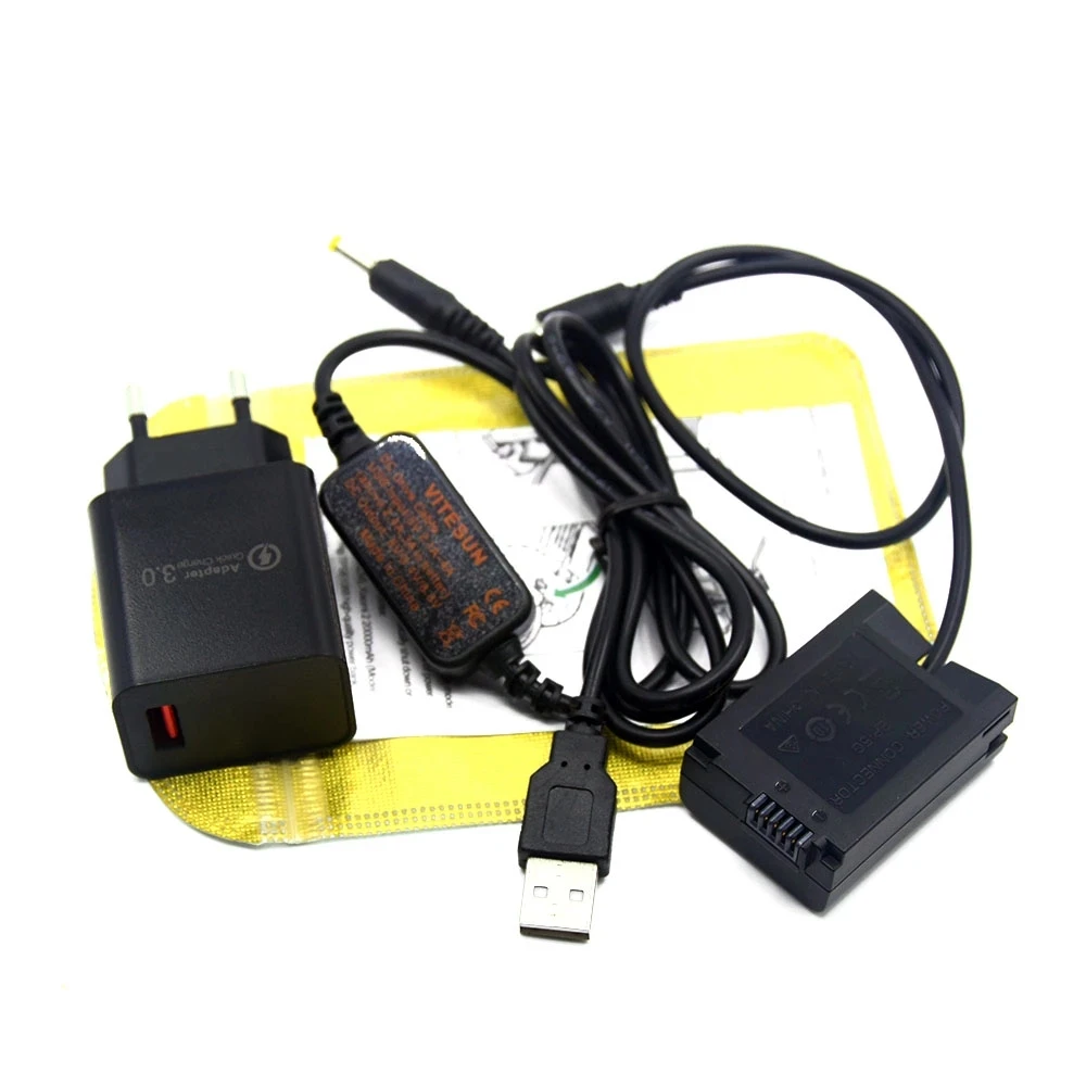 18W QC3.0 USB Charger + EP 5G DC Coupler EN EL25 Fake Battery + EH 5A