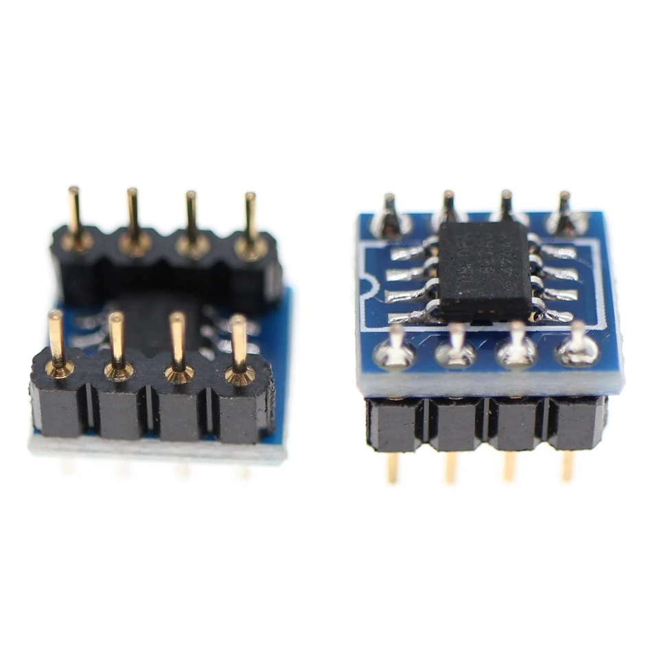 Y45A-1Piece OPA627 X2 Turn To Dual Op Amp OPA627 Single Op Amp To Dual Op Amp Module SMD To DIP