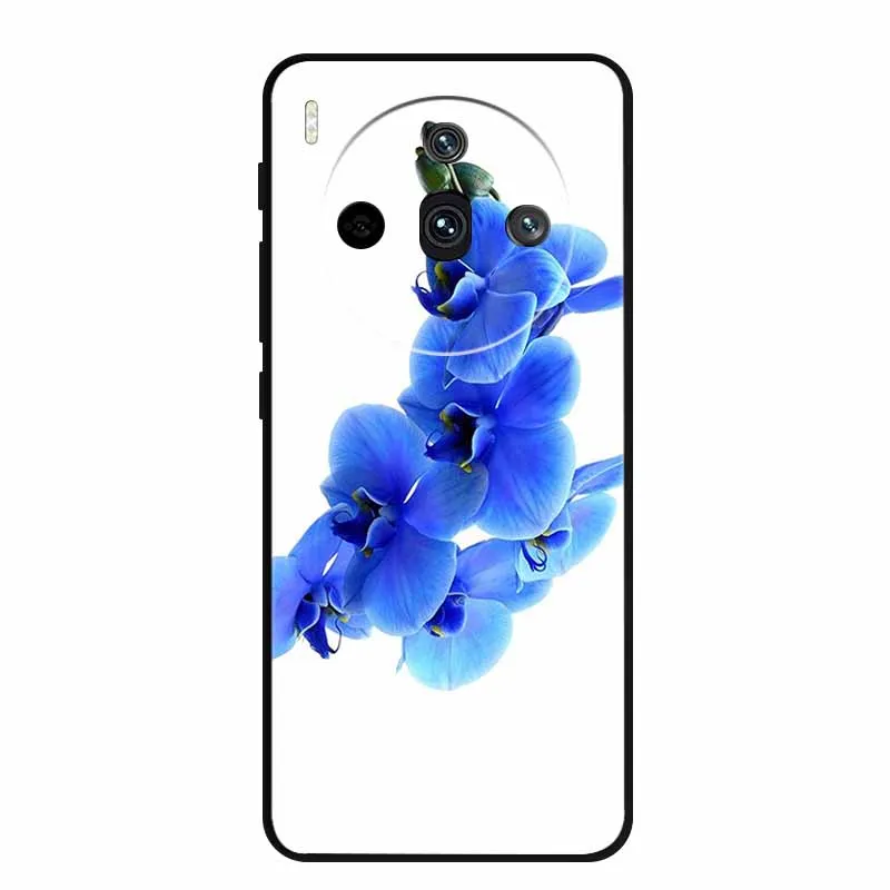 Sleek Black Silicone Fashion Phone Case – 6.78 Soft Back Cover